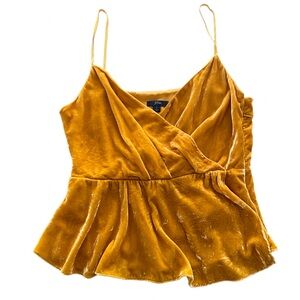 J.Crew Hudson Drapey Velvet Camisole Size Large